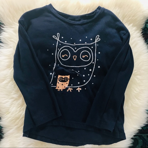 (2) Baby GAP Disney Valentine’s Sweater Owl Shirt - Picture 4 of 4
